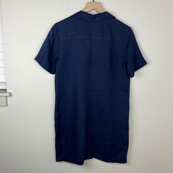 Equipment Knox Corset Front 100% Linen Dress - Picture 4 of 6